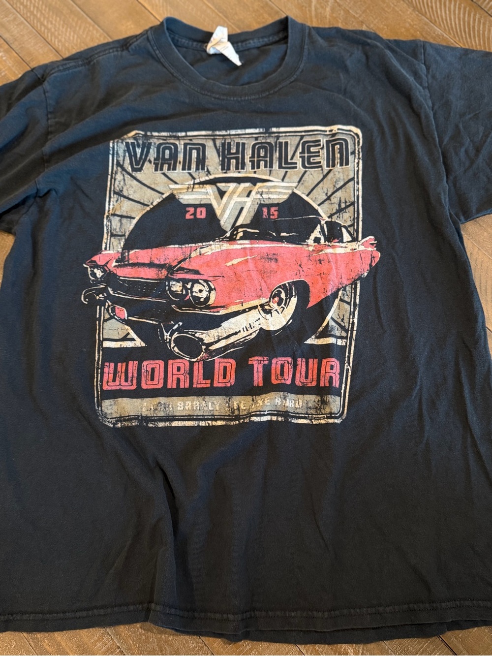 Van Halen 2015 World Tour Double-Sided Graphic T-Shirt